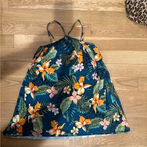 ASOS Hawaiian print halter dress/tunic